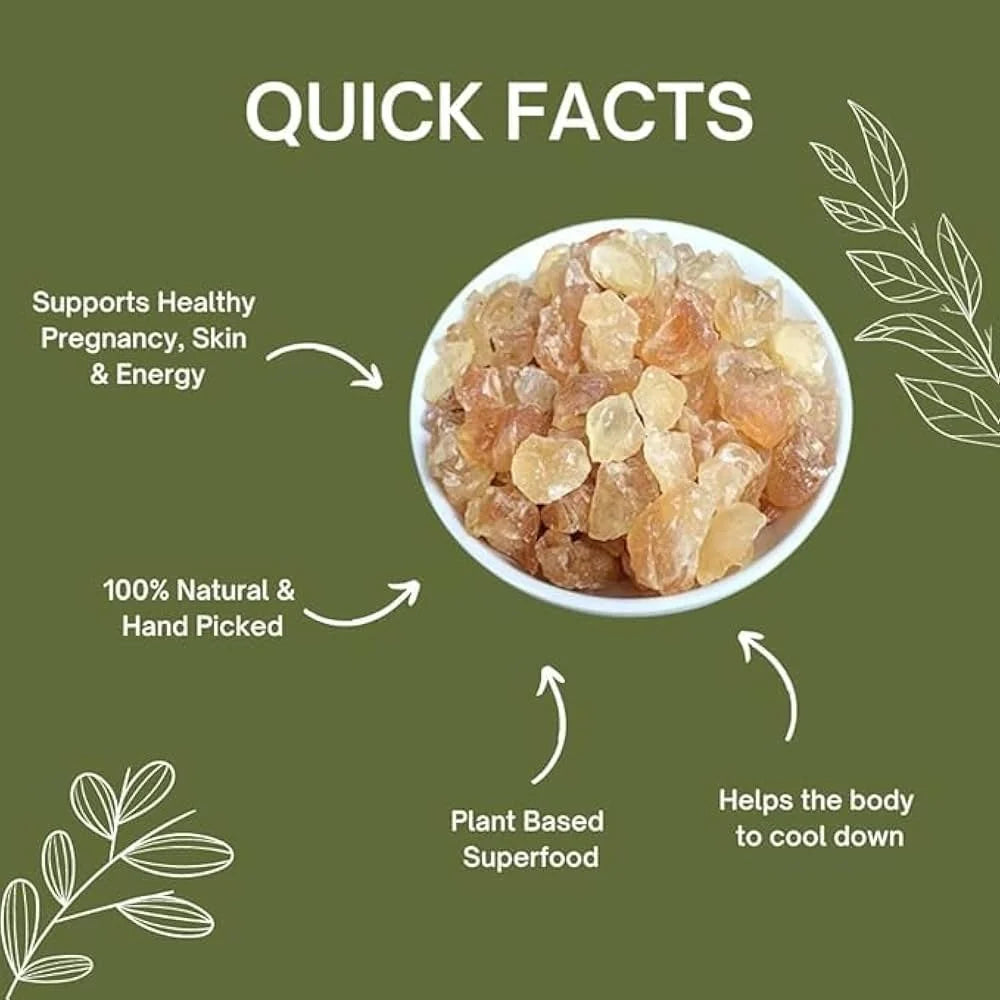 Kotila | Almond Gum Badam Pisin Tragacanth Kathila Katira| Edible Crystals | Traditional Food Drinks Desserts & Culinary Preparation
